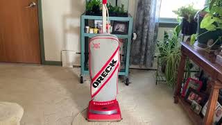 How To Change The Bag On An Oreck XL works on most oreck vacuums with cc bags [upl. by Aikkin]