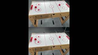 Multi game table with foosballice hockeypingpong game [upl. by Arimlede349]