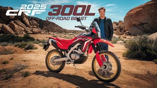 quotFinally Launched 2025 Honda CRF 300L Rally The Ultimate Adventure Bike King of Bikequot crf honda [upl. by Ronni]