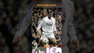 Zinedine Zidane Evolution 🔥 19882024shortsfeed shorts ytshorts football [upl. by Ayit509]