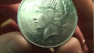 A Fake Peace Dollar [upl. by Yerhpmuh]