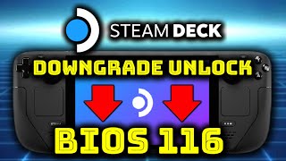 Steam Deck LCD  Downgrade BIOS 118 to BIOS 116 and unlock for Smokeless UMAF undervolt  overclock [upl. by Eleaffar]