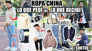 ROPA CHINA LO QUE PEDÍ Vs LO QUE RECIBÍ  OUTFITS  GEARBEST  SORTEO [upl. by Rhody439]