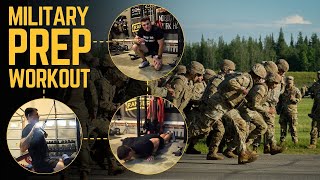 Military Preparation Workout  12Week Fitness Plan [upl. by Eissat]