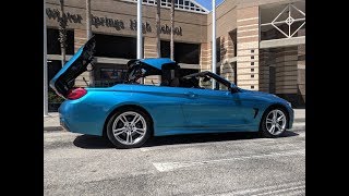 2018 BMW 430i Convertible Review Is The Hard Top Worth The Hassle [upl. by Nessah]