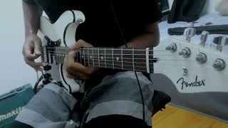 Bourgenvilla  Spring  Guitar Solo Cover [upl. by Rondon]