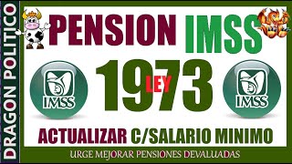 1103🔥PENSIÒN IMSS LEY 1973 🤔😃👍✅pension noticias ayudasocial pagos [upl. by Kilam817]