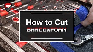 How to Cut Shadow Foam [upl. by Fornof]