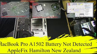 Macbook pro A1502 battery not charging or detected 8203476 AppleFix New Zealand [upl. by Ruttger]