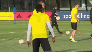 Alleen Haps en Sinisterra trainen apart bij Feyenoord [upl. by Deloria]