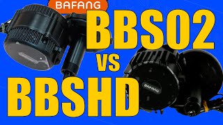 BBS02 vs BBSHD How to Choose Bafang Mid Drive EBike Conversion Kits Comparison [upl. by Annoit]