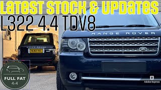 L322 44 TDV8 Range Rover 12102024 Latest Stock amp Updates [upl. by Faires594]