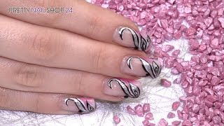 Nailart Bezauberndes Farbenspiel Thermogele [upl. by Inerney]