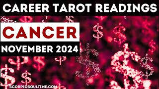 Cancer tarot November Career 😤 Make sure the workload youre carrying is worth it Strategize [upl. by Aivonas]