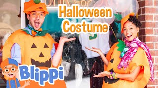 Blippis Halloween Costume Party with Meekah  Educational Videos for Toddlers [upl. by Vernon238]