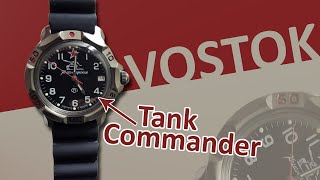 Unboxing the VOSTOK Komandirskie Russian Military Watch [upl. by Htiekel]