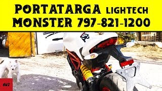 PORTATARGA MONSTER 7978211200 Unboxing Montaggio e Risultato Finale [upl. by Adali]