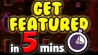 HOW to BUILD a FEATURED LEVEL in 5 MINUTES [upl. by Eioj314]