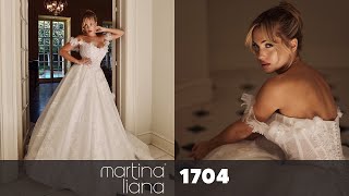 Luxe Winter Ballgown Wedding Dress  Martina Liana 1704 [upl. by Dlaniger667]