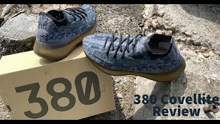 Yeezy 380 COVELLITE Review [upl. by Ahsok]