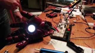 New Iron Man Repulsor Demo [upl. by Onin613]