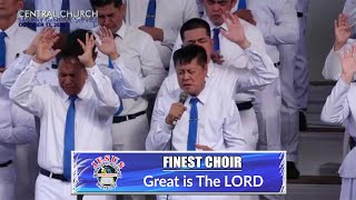 JMCIM  Great is The LORD  Finest Choir  October 13 2024 [upl. by Arammat934]