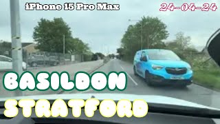 Basildon SS14 to Stratford E15 240424 [upl. by Ruelu]