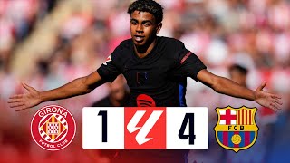 GIRONA VS BARCELONA 14 LA LIGA 202425  MATCH REVIEW [upl. by Benildas]