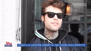 Fedez e la canzone vendetta per Chiara solo rispetto  La Vita in diretta 31052024 [upl. by Hteboj14]