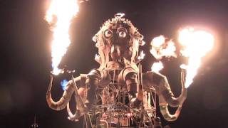 Burning Man 2011 Steampunk Octopus [upl. by Reivazx533]