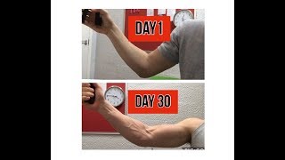 Hand Gripper Before And After results 10 Days [upl. by Toomin]