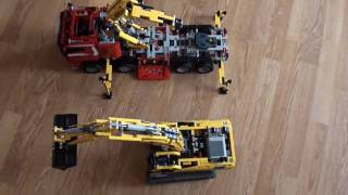 Lego Technic 8258 Kranbil Review HD720 Swedish [upl. by Sergei]