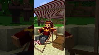 Gufo tatil yaparken köy yok oldu  😱 minecraft minecraftshorts shorts gufo [upl. by Vidovic740]