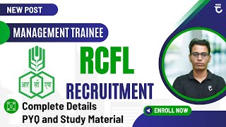 RCFL Recruitment 2024  Details Syllabus PYQs amp Cutoff  Sumit Prajapati [upl. by Ahtenak407]