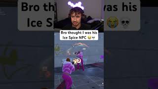 Bro thought I was his NPC 😭💀 fortnite fortniteclips fortniteshorts [upl. by Ametaf140]