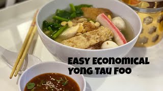 Easy Yong Tau Foo Soup amp Savoury Dipping Hot Sauce [upl. by Smiga]