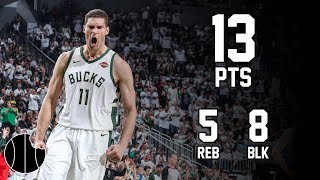 Brook Lopez Highlights  Bucks vs Knicks  3rd Nov 2023 [upl. by Pren]