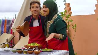 How to Make Moroccan Chicken Tagine with Chef Fatima and Lunatic Passport [upl. by Elleraj]