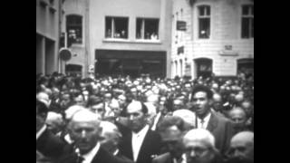 Echternach  springprozession  procession dansante 1950  Luxembourg [upl. by Hatfield501]