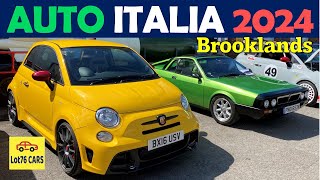 Auto Italia Italian Car Day Brooklands May 2024 [upl. by Riamu604]