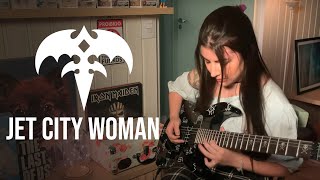 Queensrÿche Jet City Woman  Guitar Cover Jéssica di Falchi [upl. by Imas453]