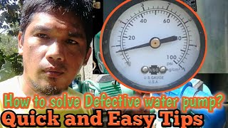 Water Pump Problem solve basic and Essay way Tips [upl. by Primo]