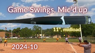 GAME SWINGS MIC’D UP 2024 10 [upl. by Inavihs215]