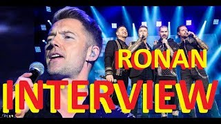 Ronan Keating 2019 Interview  Wife  Model Daughter Missy  Boyzone Tour Palladium Dates Summer [upl. by Akemahc367]