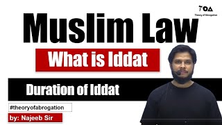 Iddat under Muslim Law  Duration of Iddat [upl. by Nameloc878]