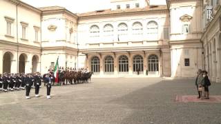 Quirinale Mattarella riceve il Principe Akishino [upl. by Veneaux]