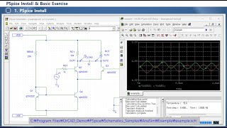 PSpice Install amp Basic Exercise [upl. by Hamann683]