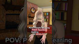 POV Exposing People With “FAKE HEADLESS” roblox robloxgamer [upl. by Naek951]