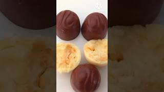 ODDLY SATISFYING VIDEO  BROWN MILK CHOCOLATE 🍫  SHORTS  TOYS AND CANDY [upl. by Wildee685]