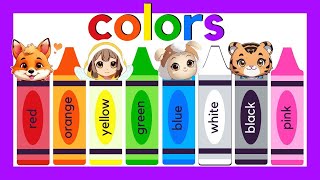 Learning Colors And Phonics Song  Learning Video For Toddlers and Nursery Rhymes  Mini Camp [upl. by Whallon]